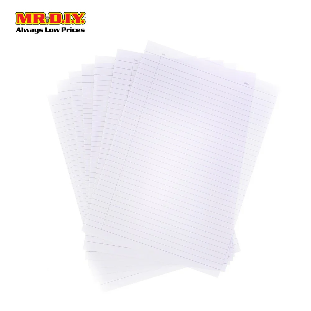 A4 Narrow Line Foolscap Paper 100'S S-37/100NL - Image 3
