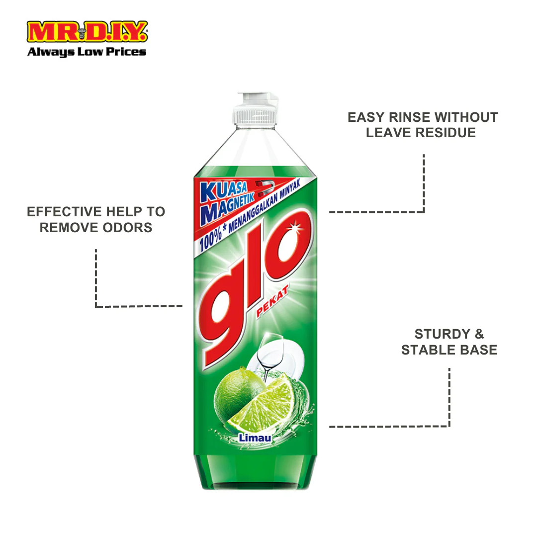 GLO Active Foam Dishwashing Liquid Lime (800ml) - Image 5