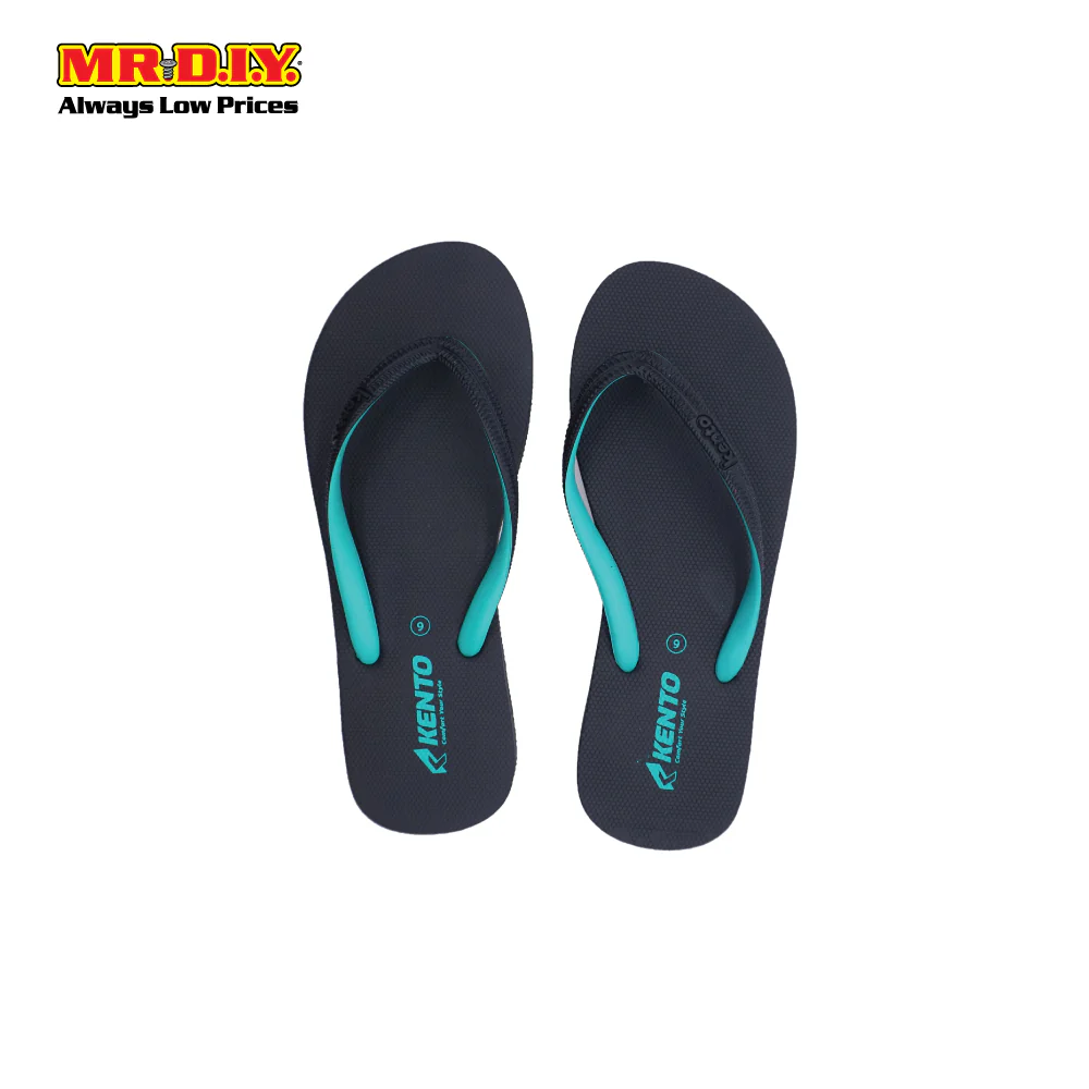 KENTO Wm Black Sole Light Waterproof Slipper - Image 9